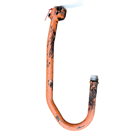Rör vänster bomcylinder
